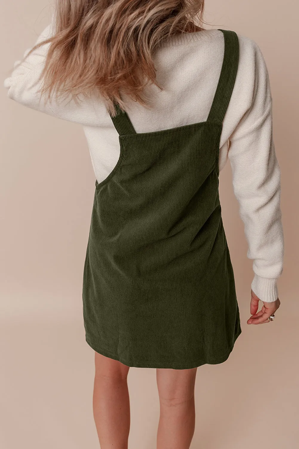 A-Line Corduroy Dress