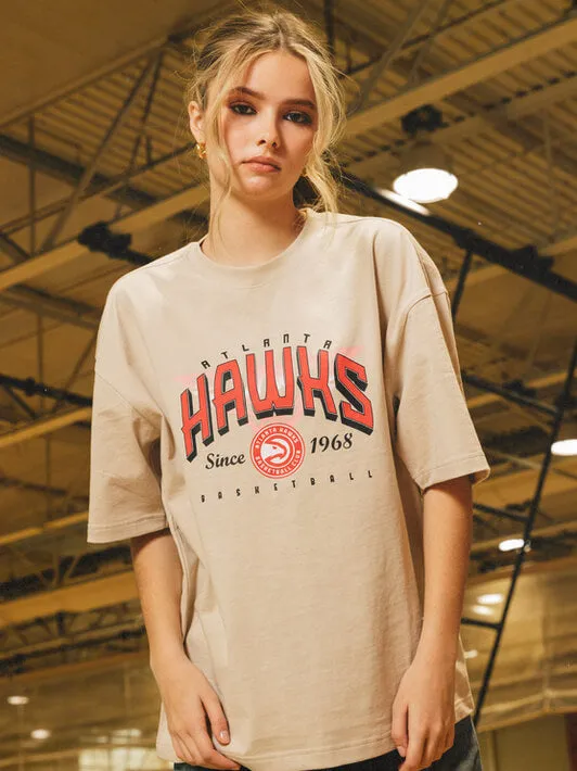 Atlanta Hawks Oversized Tee