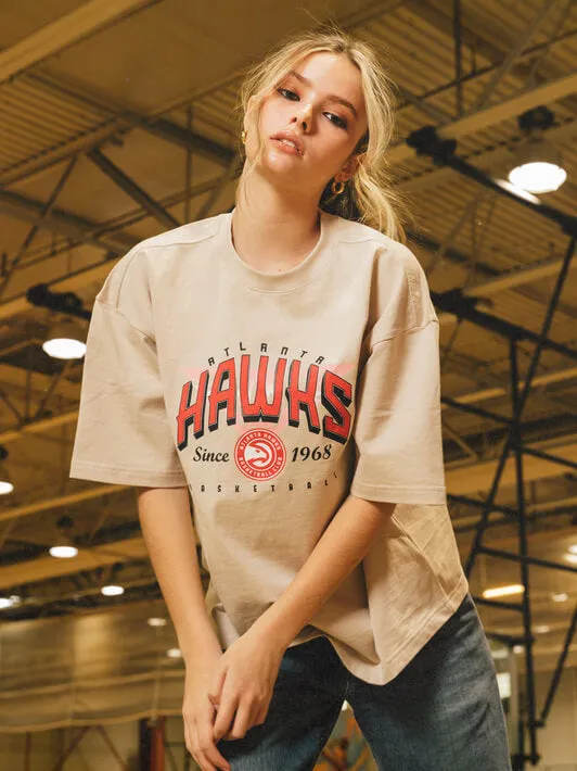 Atlanta Hawks Oversized Tee