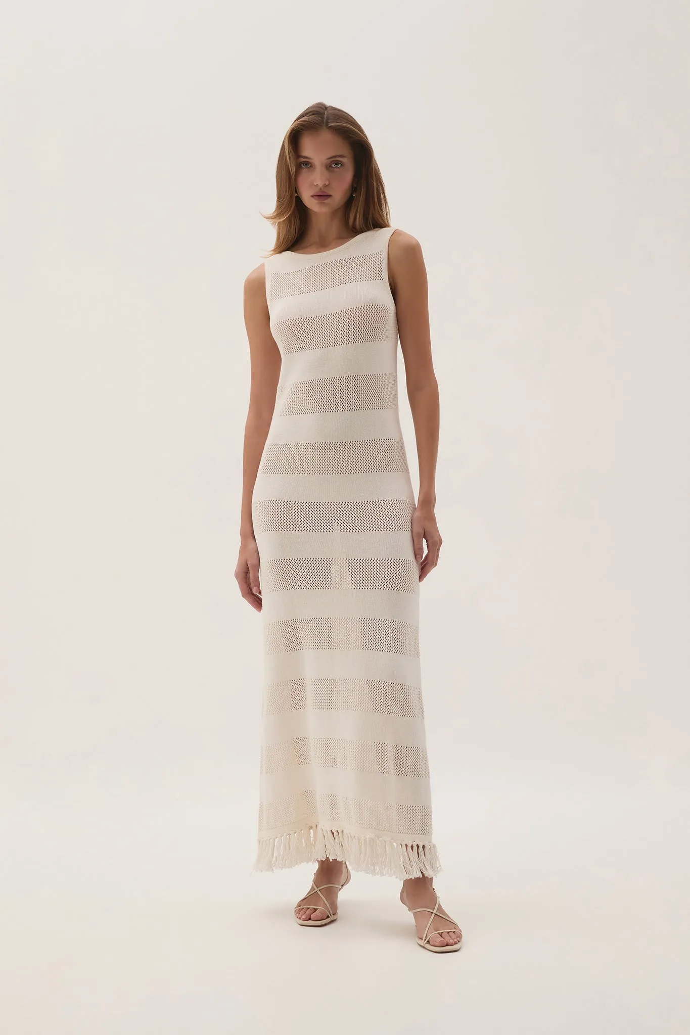 Bather Open Knit Dress