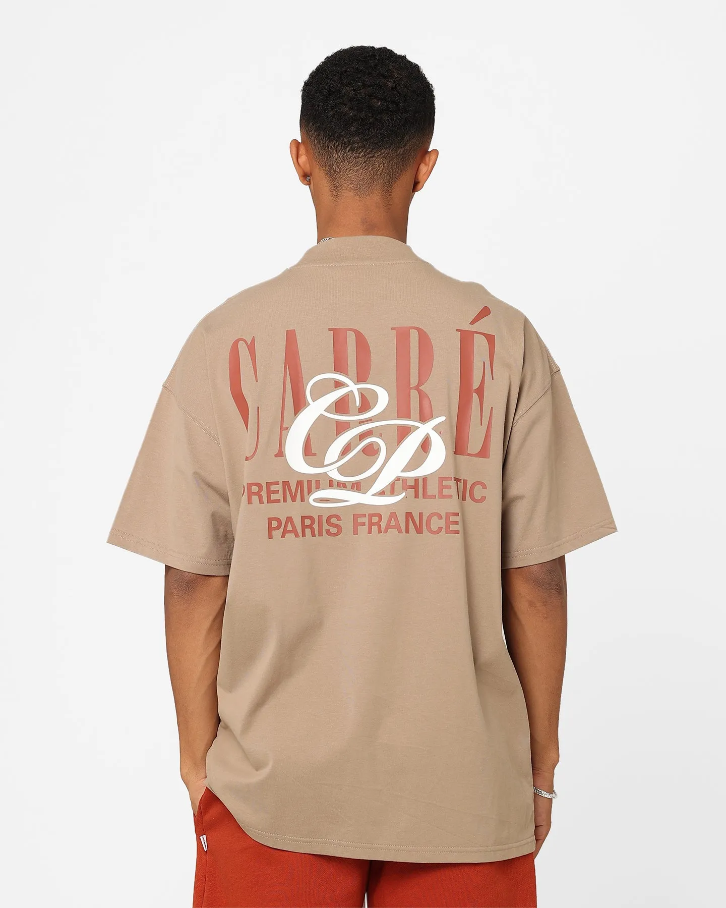 Carre TT Oversized T-Shirt Mocha