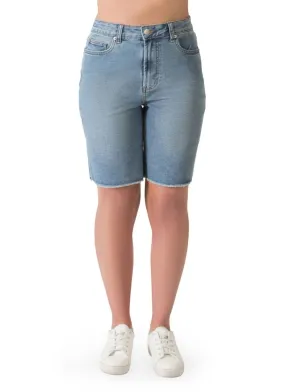 Dex - High Rise Bermuda Shorts