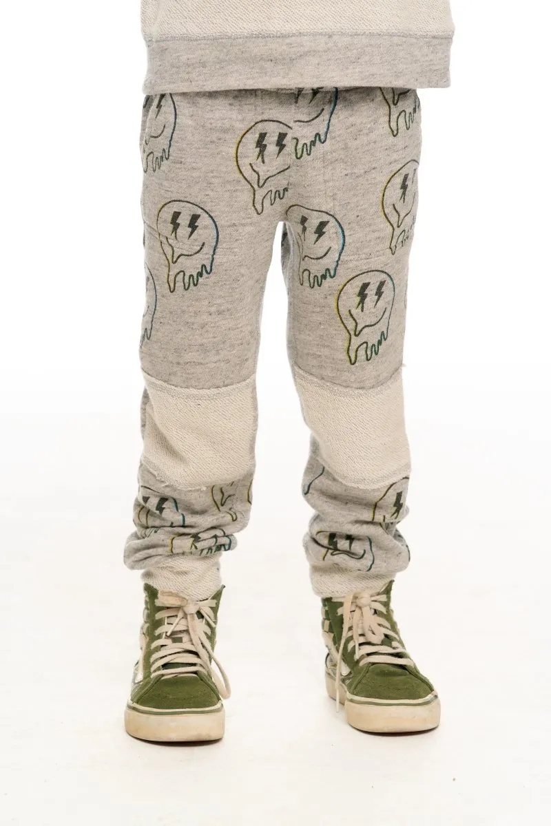 DRIPPING SMILEY FACE SWEATPANTS