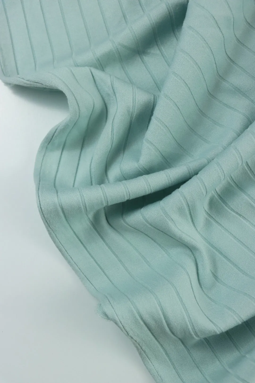 Dusty Mint Seville Wide Rib Knit