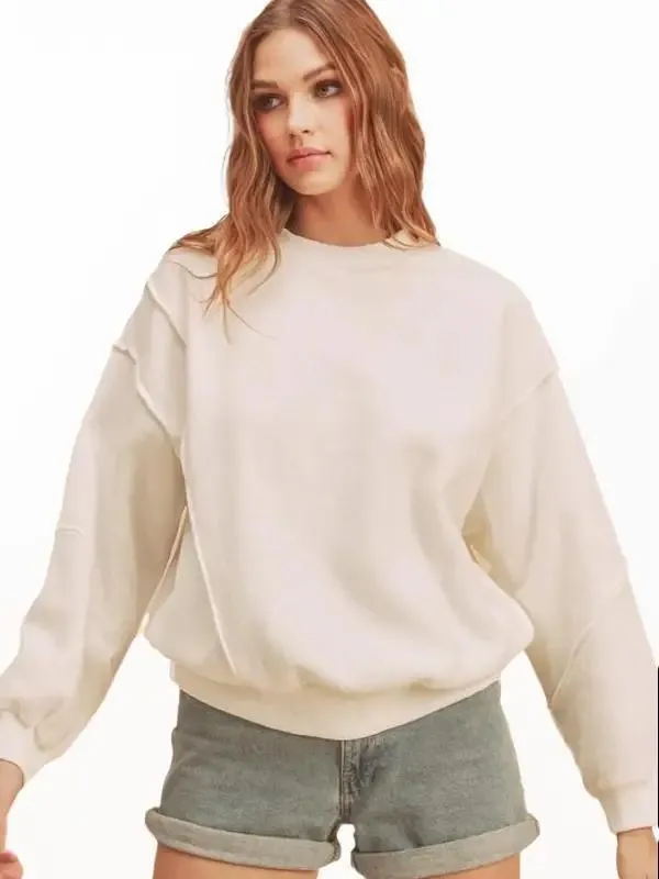 Ellia Casual Elegance Sweatshirt (4 Options)