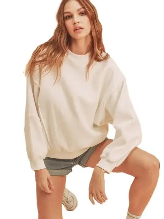 Ellia Casual Elegance Sweatshirt (4 Options)