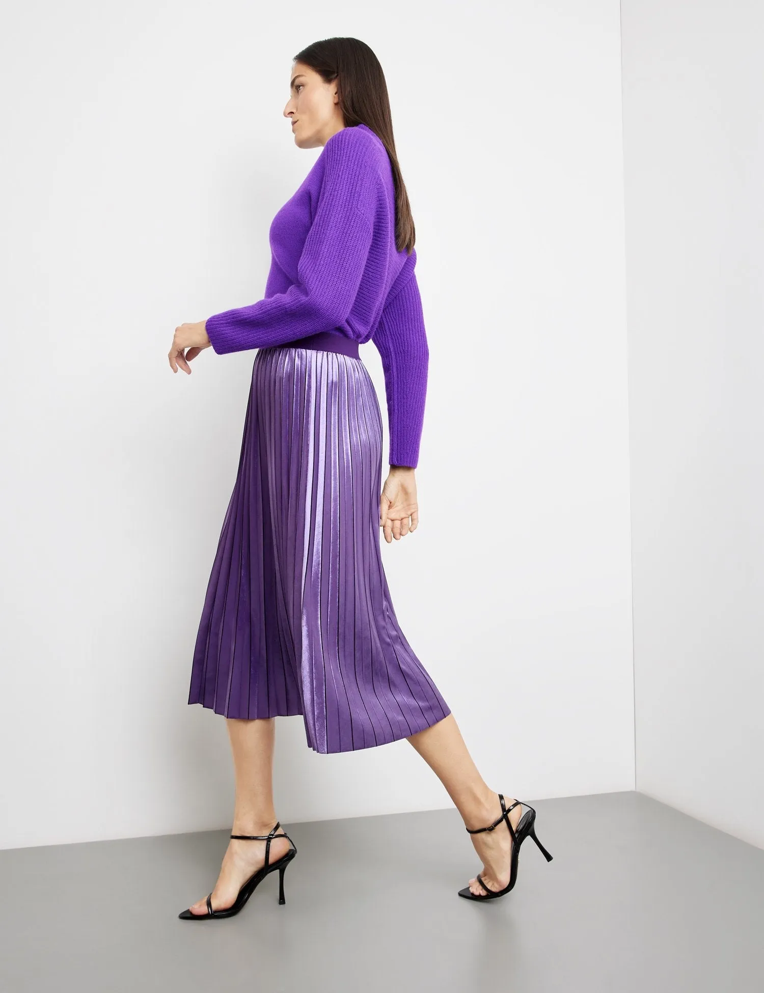 Flowing Velvet Skirt