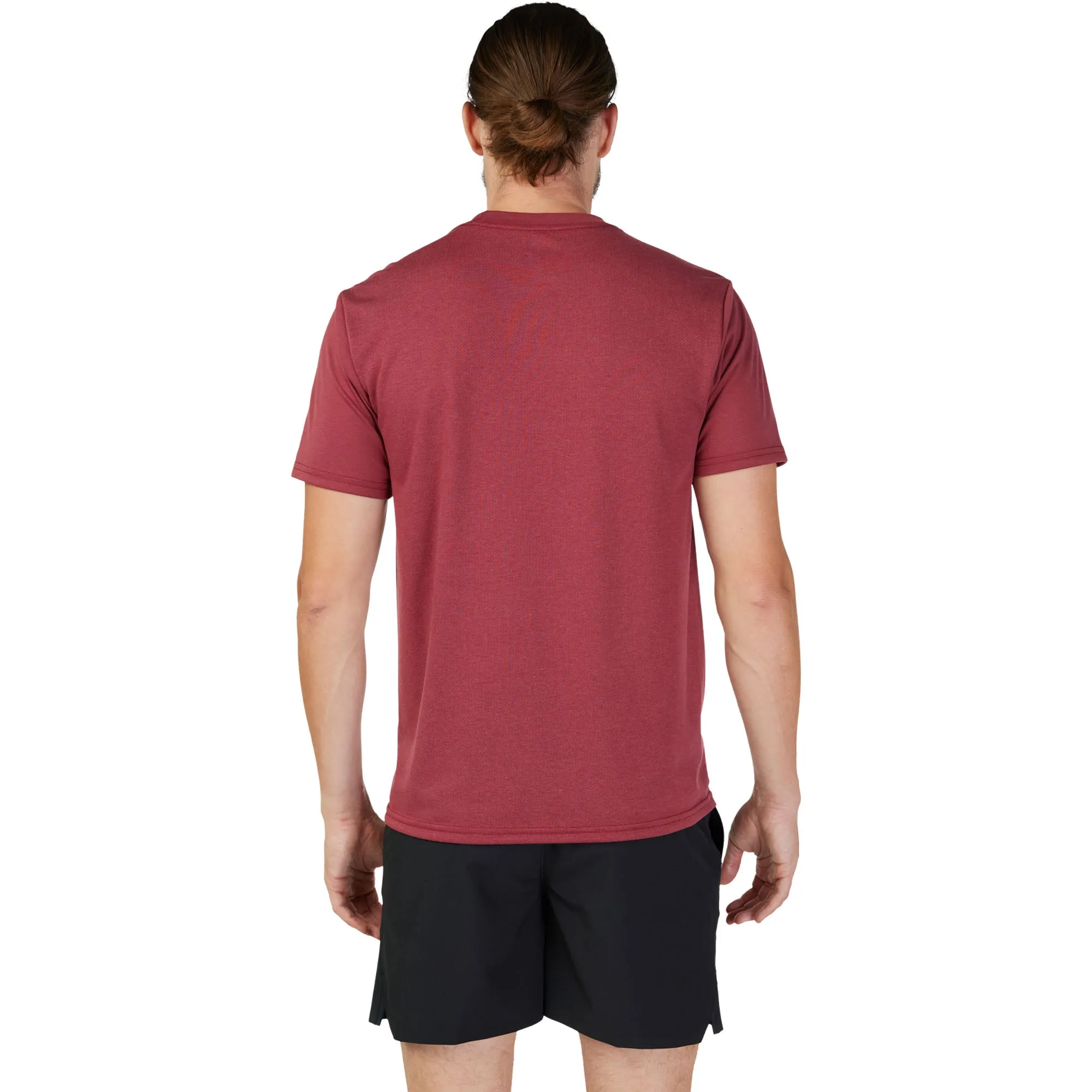 Fox Racing  Mens Placate T-Shirt Short Sleeve Tech Tee Soft Comfort Scarlet