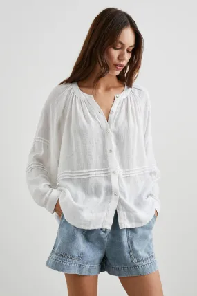 Frances Top ~ White