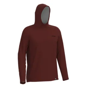 FXR Attack UPF PO Hoodie Oxblood Red