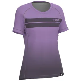 FXR Womens Attack UPF T-Shirt Lavender Fade Purple