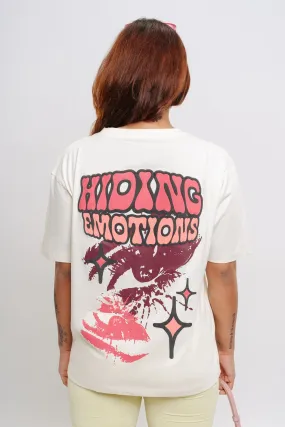 Hiding Emotions Oversized Tees