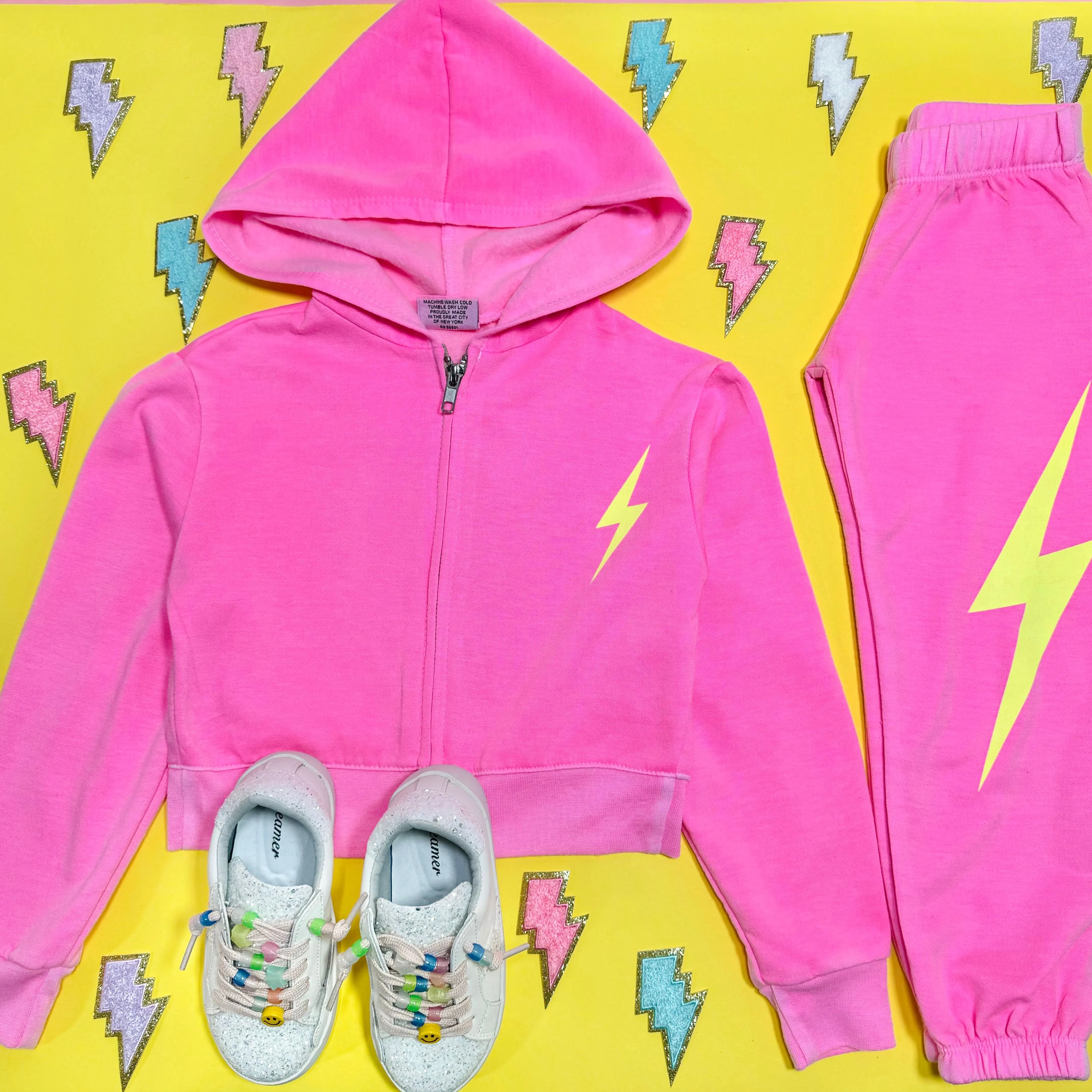 LIGHTNING NEON SWEATPANTS