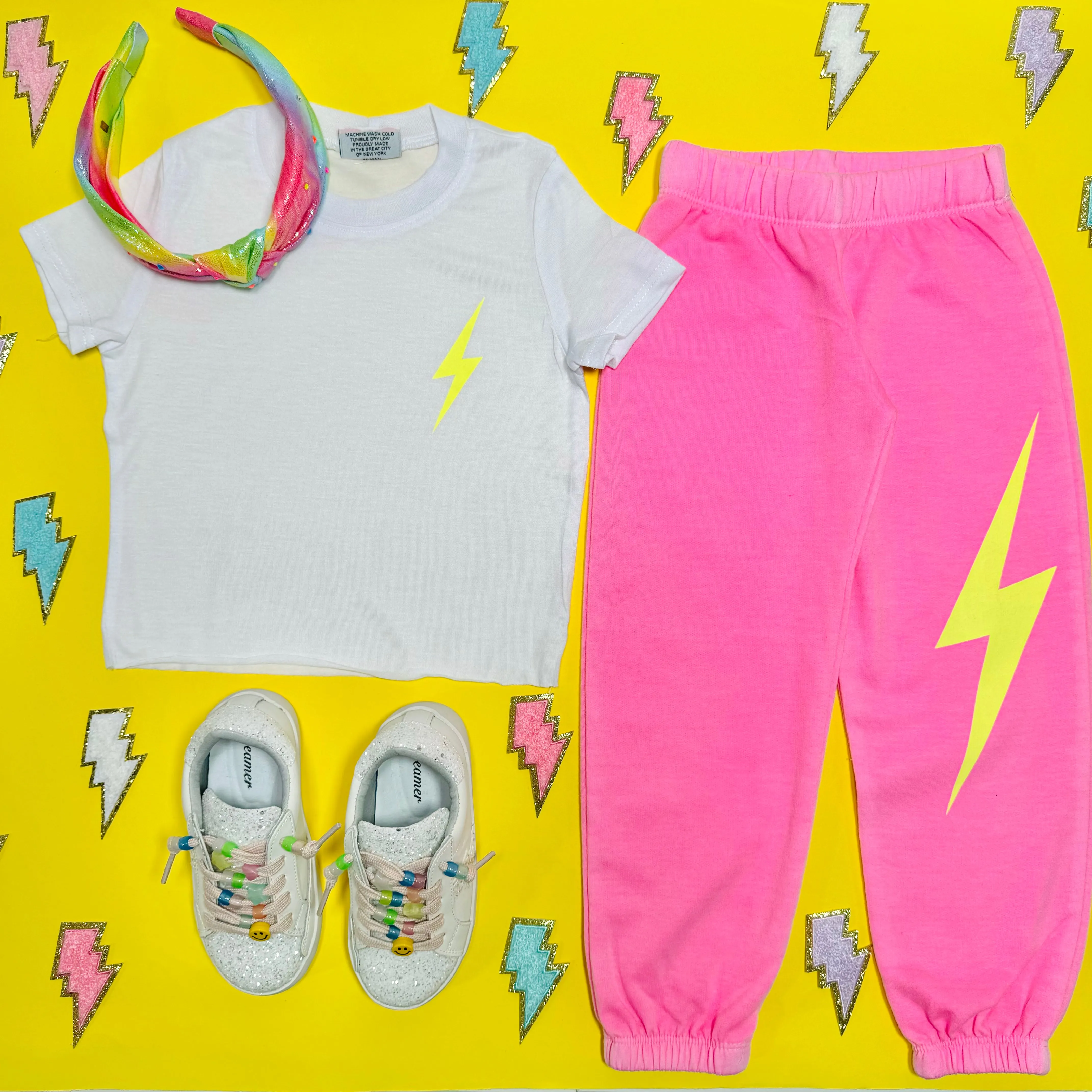 LIGHTNING NEON SWEATPANTS