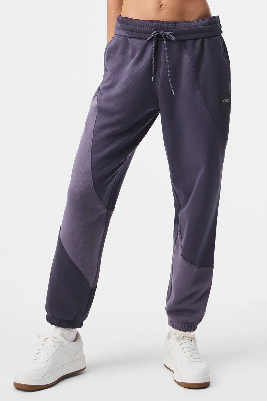 Make Waves Sweatpant - Italian Plum Tonal