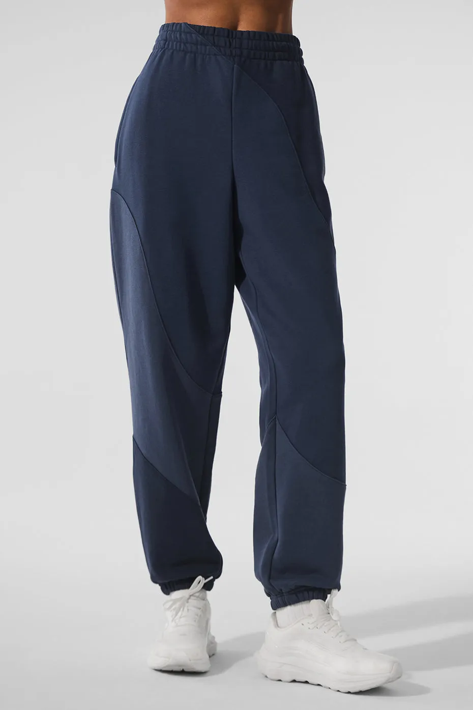 Make Waves Sweatpant - Navy Tonal