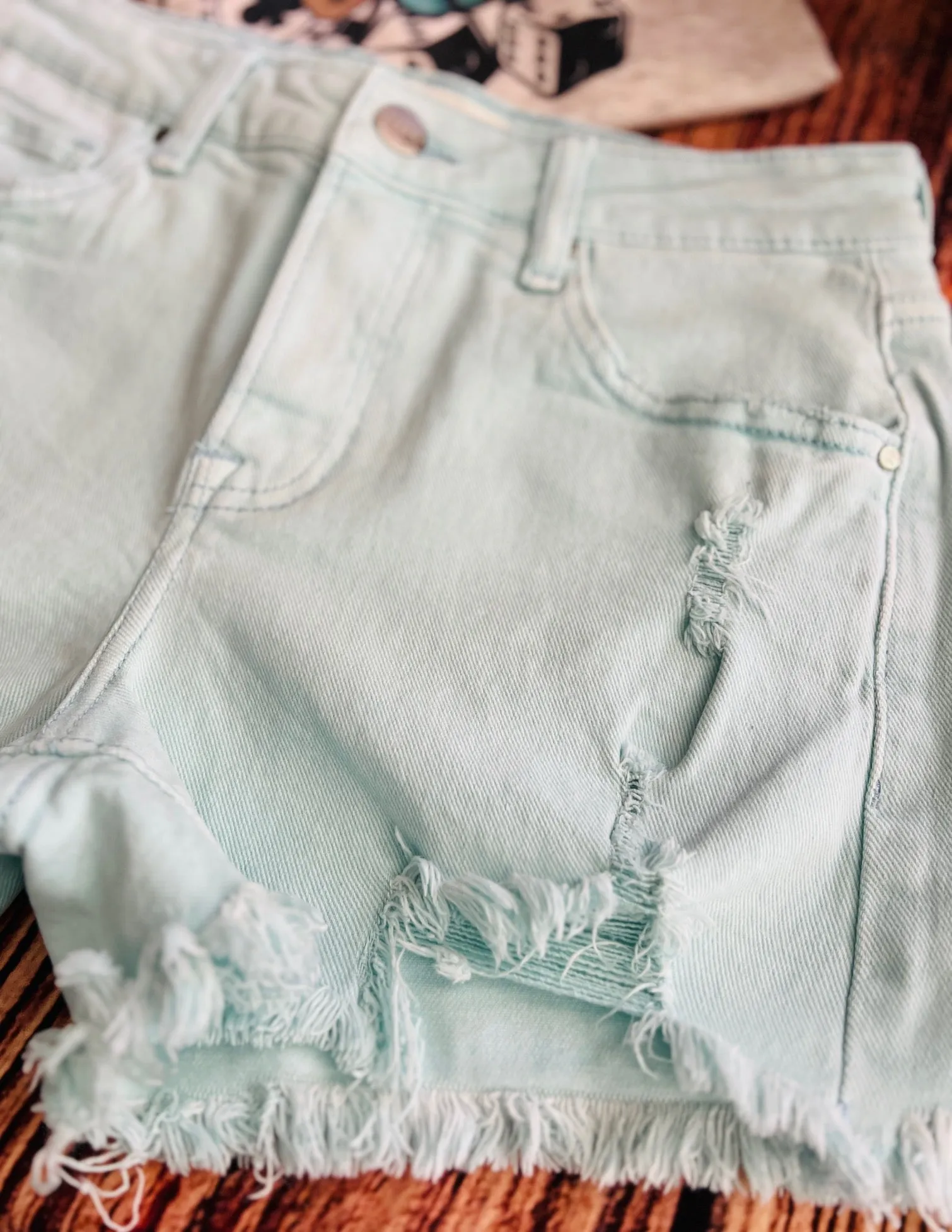 Mint to Be Light Shorts*