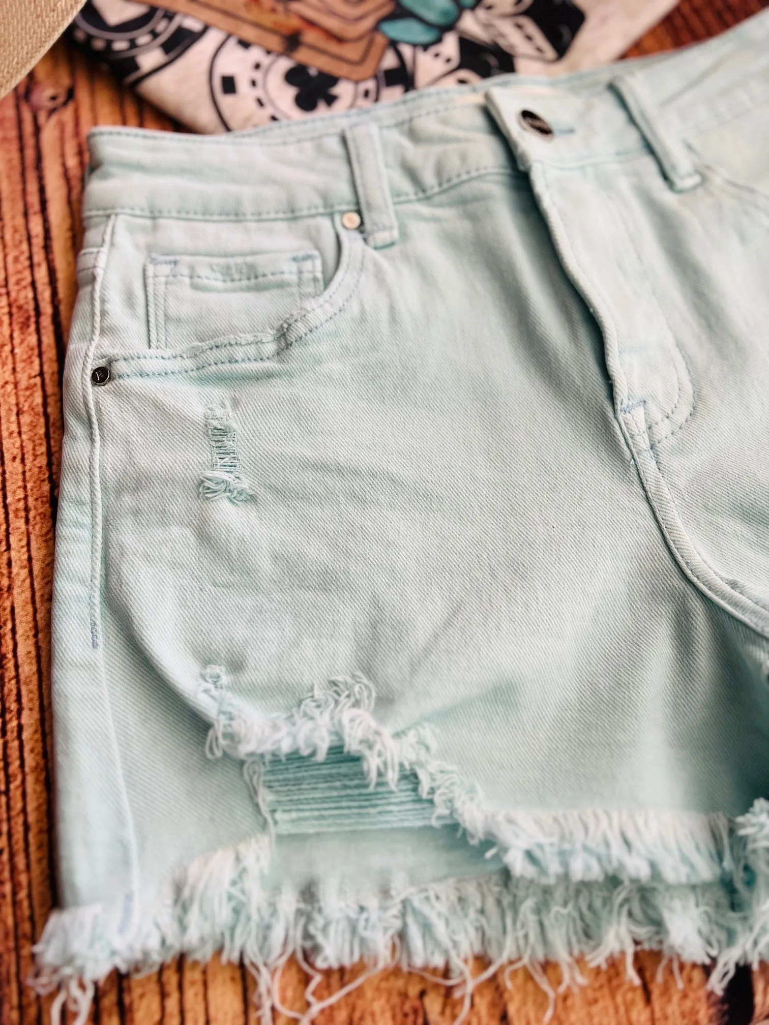 Mint to Be Light Shorts*