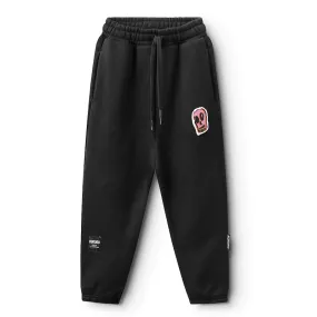 NUNUNU Dizzy Skull Patch Heavy Sweatpants