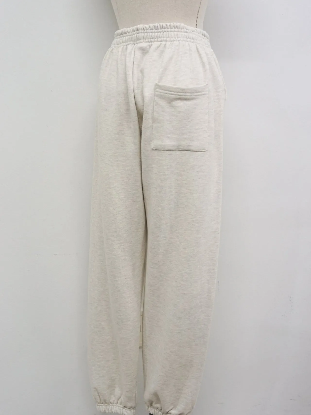 PRINTED WELLNESS COTTON SWEATPANTS