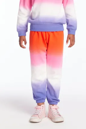 Slim Slouchy Candy Sunset Girls Sweatpants