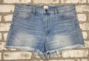 Sneak Peek High Rise Shorts- (L/10)