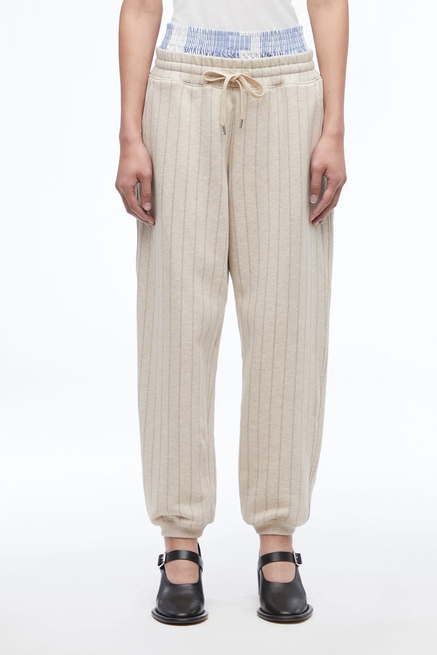 Striped Relaxed Sweatpant