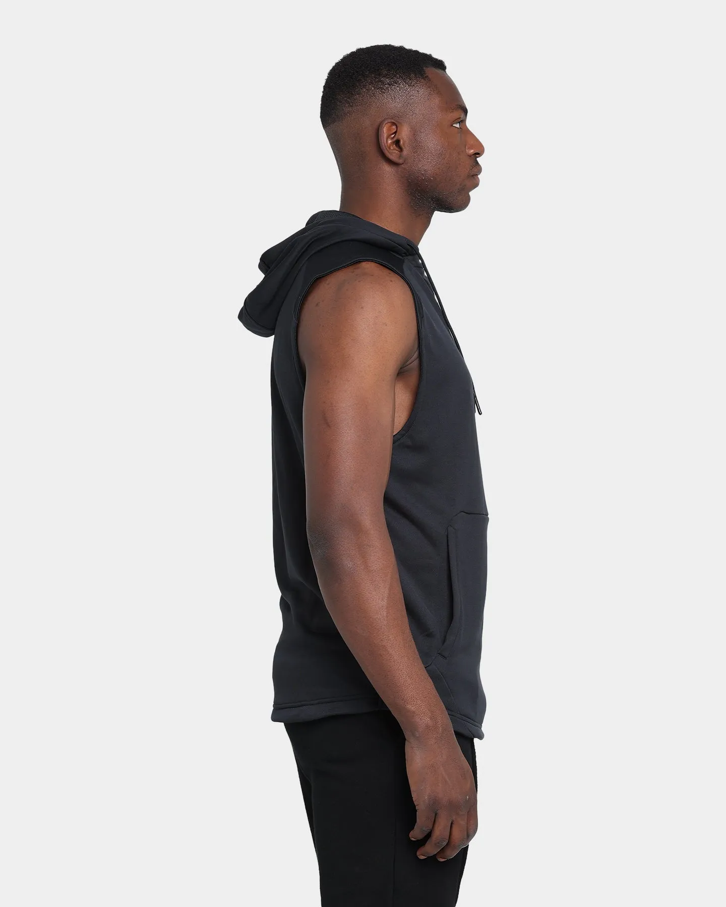 Under Armour Curry UNDRTD Sleeveless Hoodie Black/Black/Jet