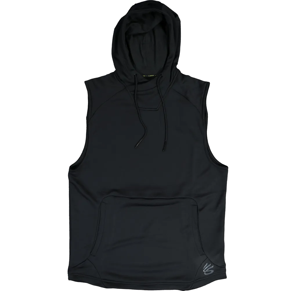 Under Armour Curry UNDRTD Sleeveless Hoodie Black/Black/Jet