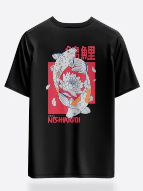 Unisex Nishikigoi Oversized Graphic Tees