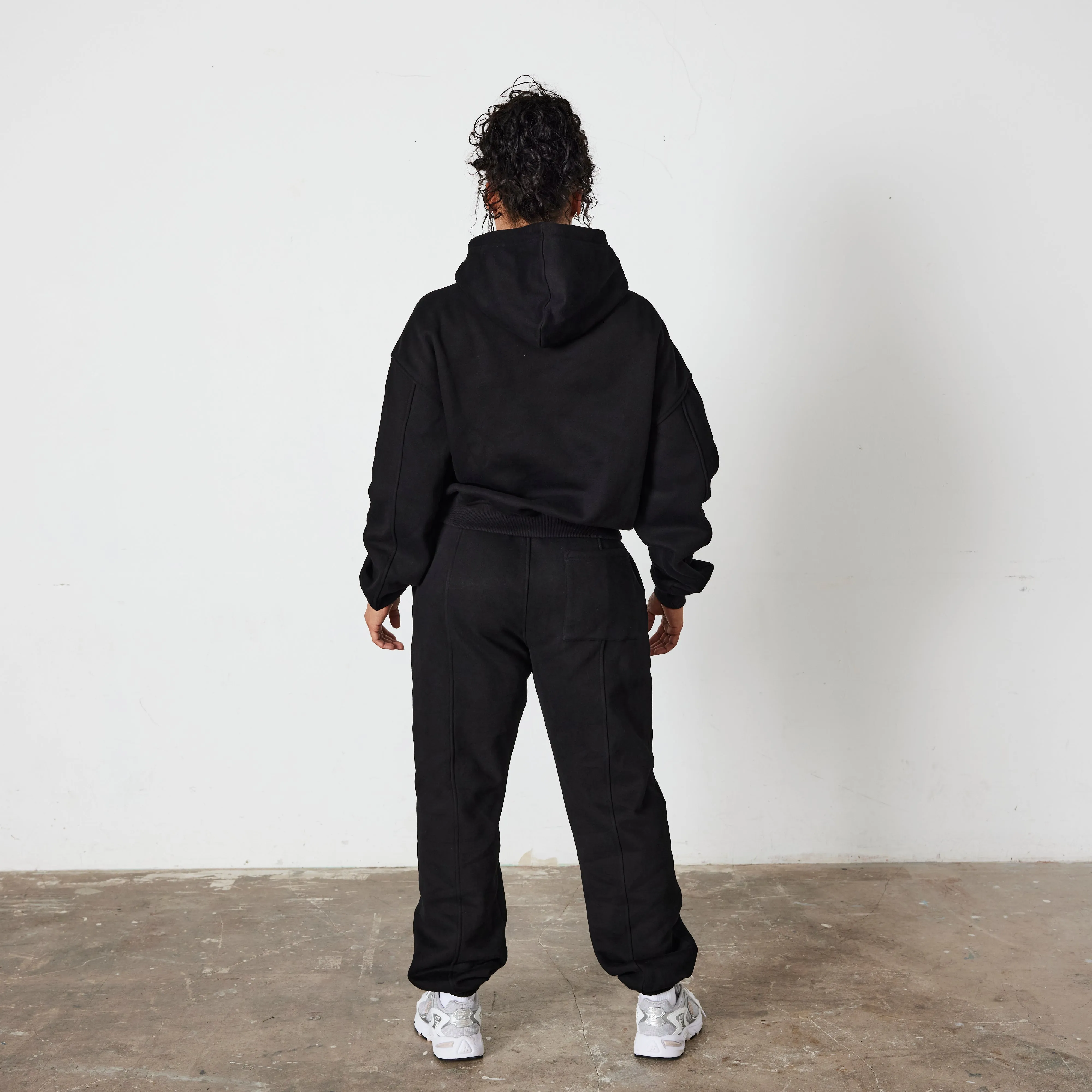 Vanquish Jet Black VQFIT Oversized Hoodie